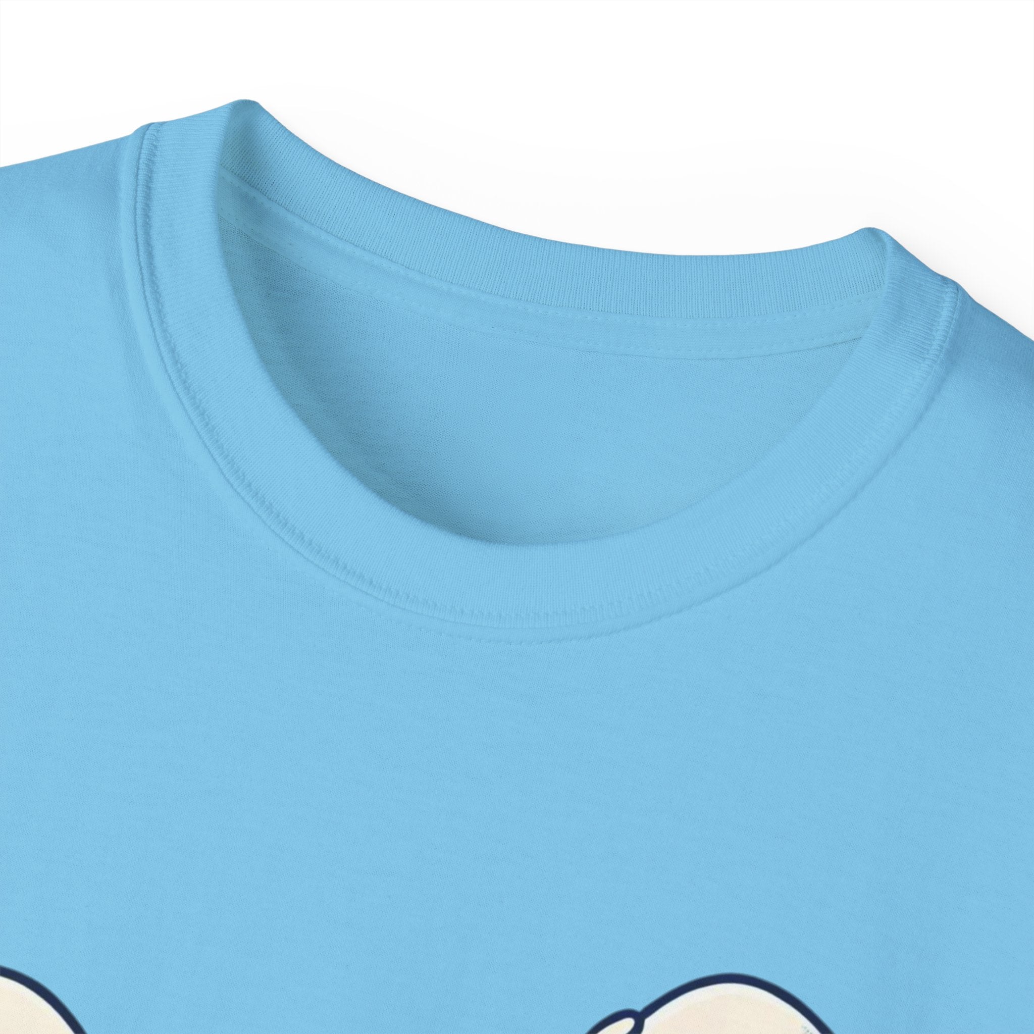 Cute Kawaii Egg Trio Graphic Tee — Adorable Chick Hatching T-Shirt