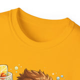Cute Monkey on Bicycle T‑Shirt — "Oh My Love!" Graphic Tee