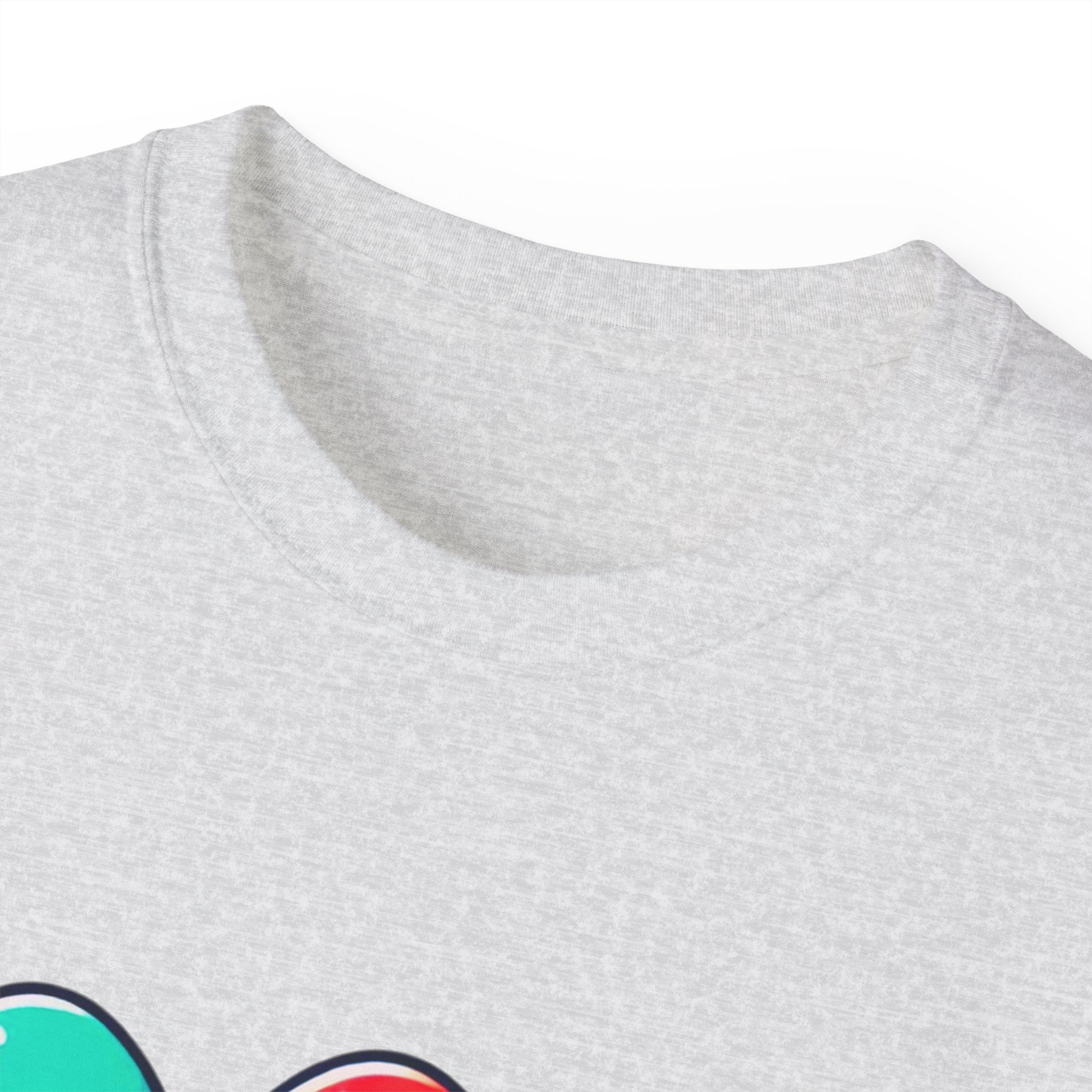 Cute Easter Egg Trio T‑Shirt — Colorful Cartoon Eggs Graphic Tee