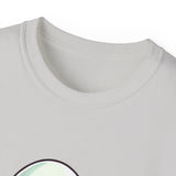 Eggs-cuse Me! Cute Egg Riding Bike T-Shirt — Funny Bicycle Cartoon Tee