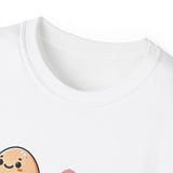 Cracking Miles Cycling T‑Shirt — Cute Egg Biker Tee