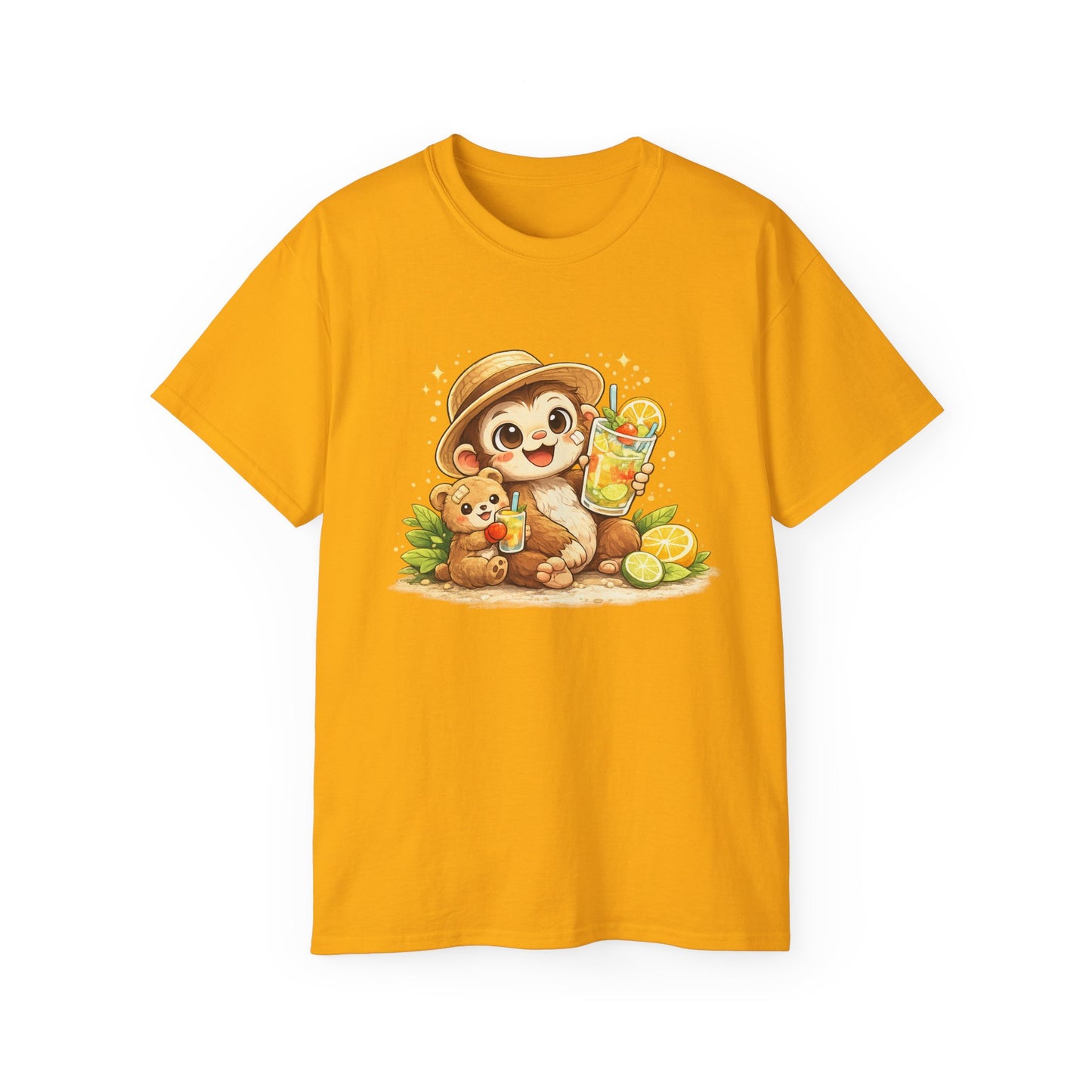 Cute Sloth with Lemonade T-Shirt