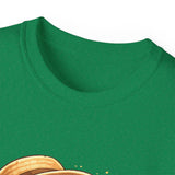 Cute Sloth Summer Tee — Sloth with Bubble Tea & Citrus Illustration Shirt