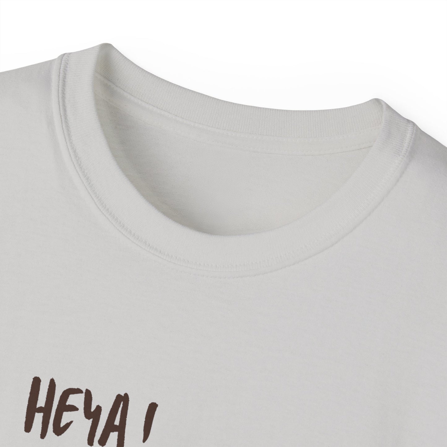 Pea Relaxing Tee — "Heya! It's A Long Time..." Funny Vegetable Graphic Shirt