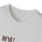 Pea Relaxing Tee — "Heya! It's A Long Time..." Funny Vegetable Graphic Shirt