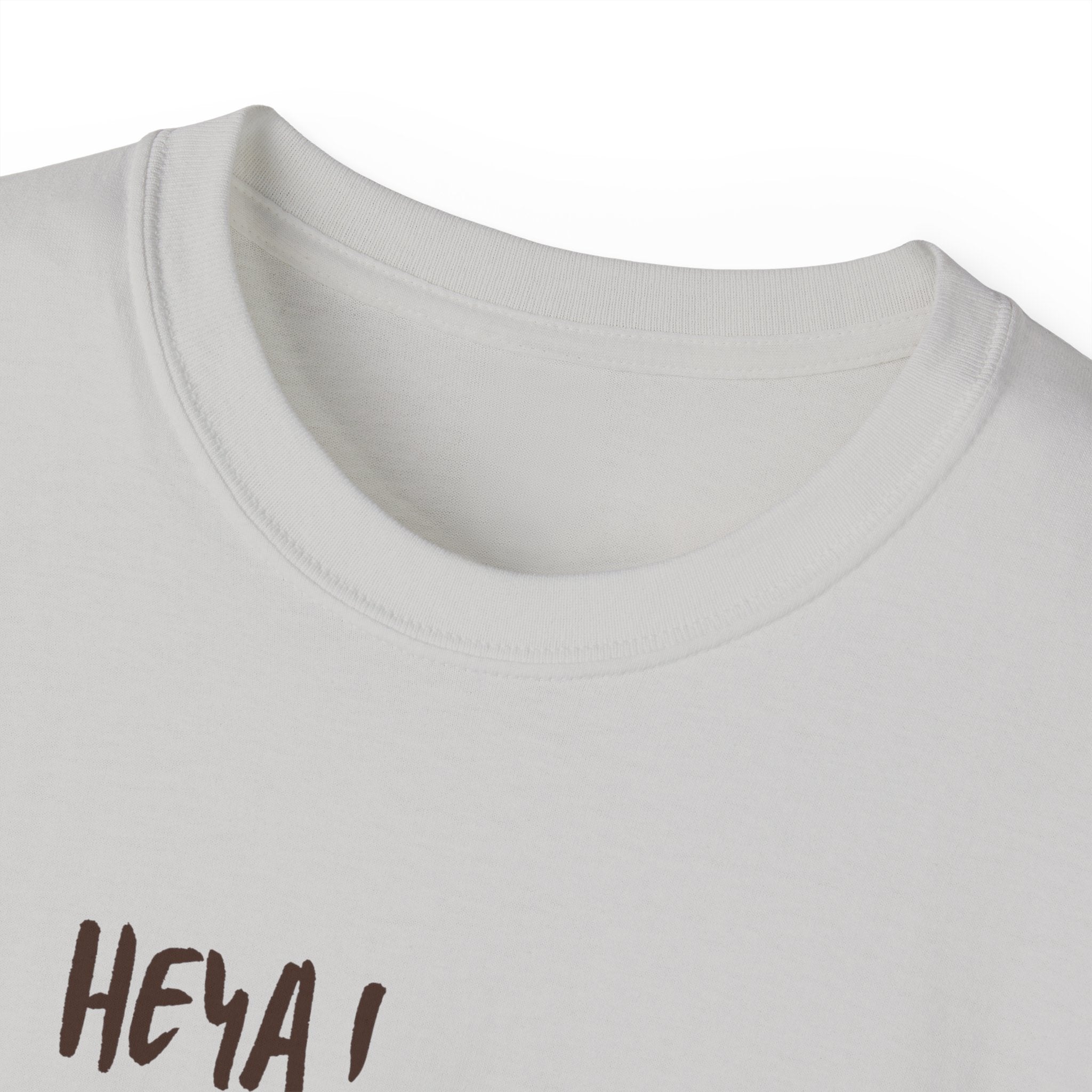 Pea Relaxing Tee — "Heya! It's A Long Time..." Funny Vegetable Graphic Shirt