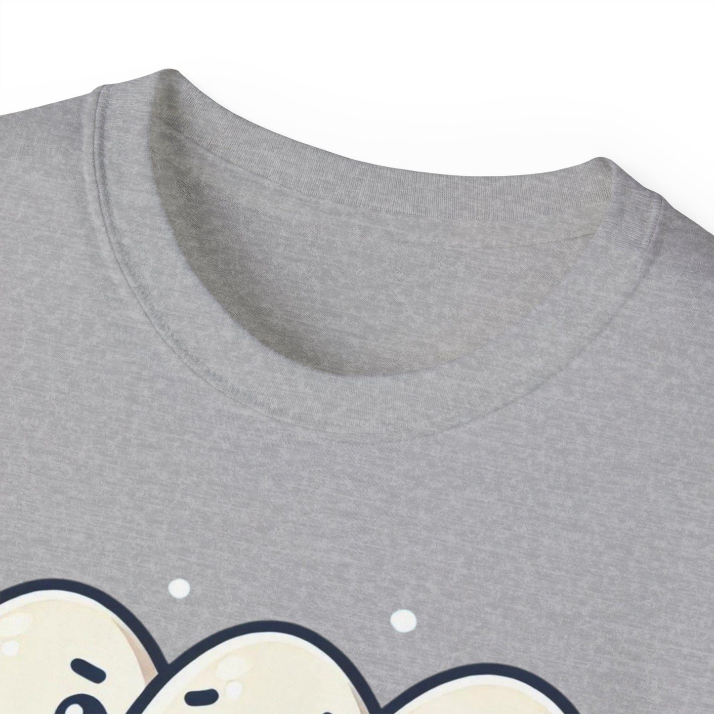Cute Egg Friends T‑Shirt — "Good Vibes Only" Kawaii Tee