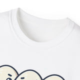 Cute Egg Friends T‑Shirt — "Good Vibes Only" Kawaii Tee