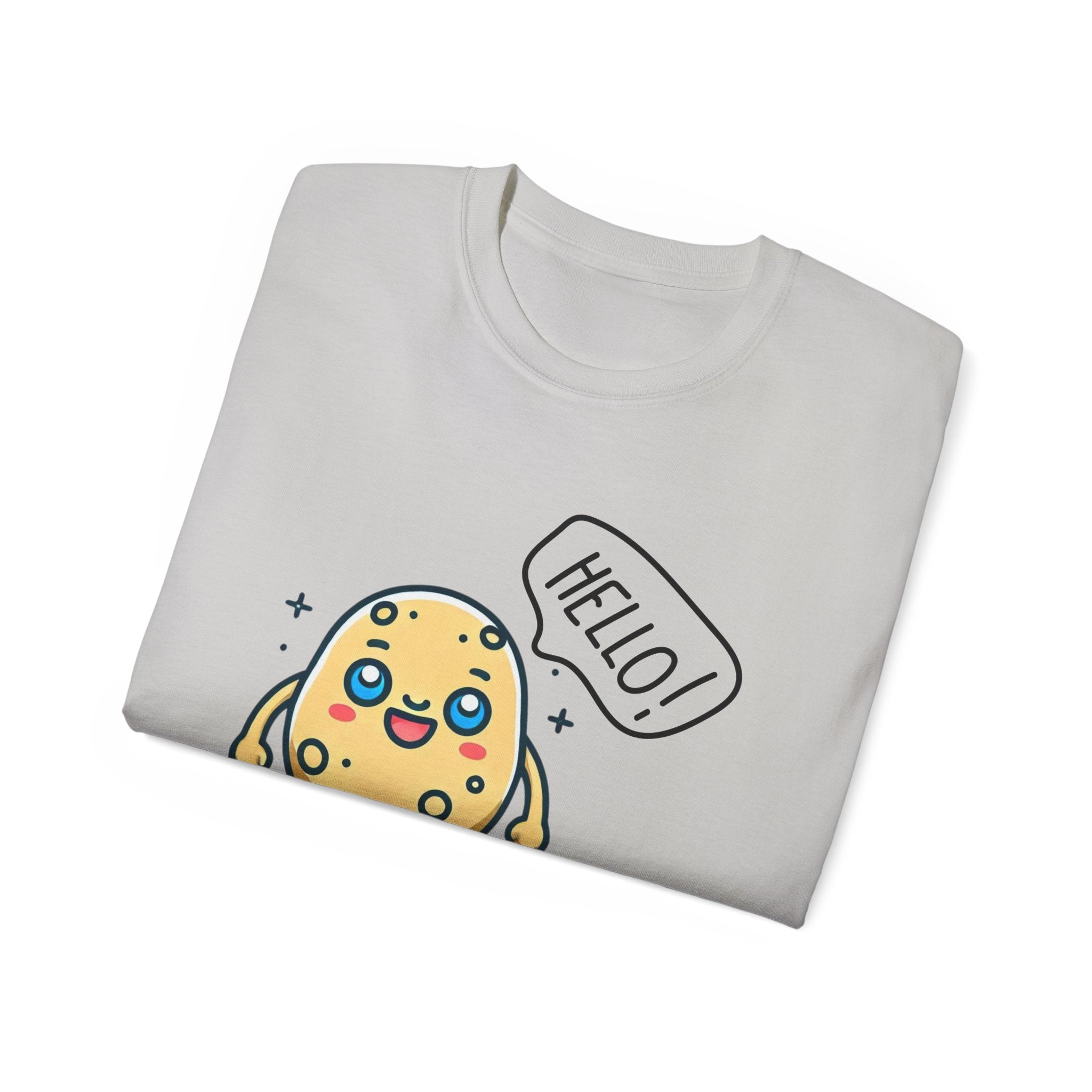 Hello Cookie Tee - Cute Cartoon Cookie Graphic T-Shirt