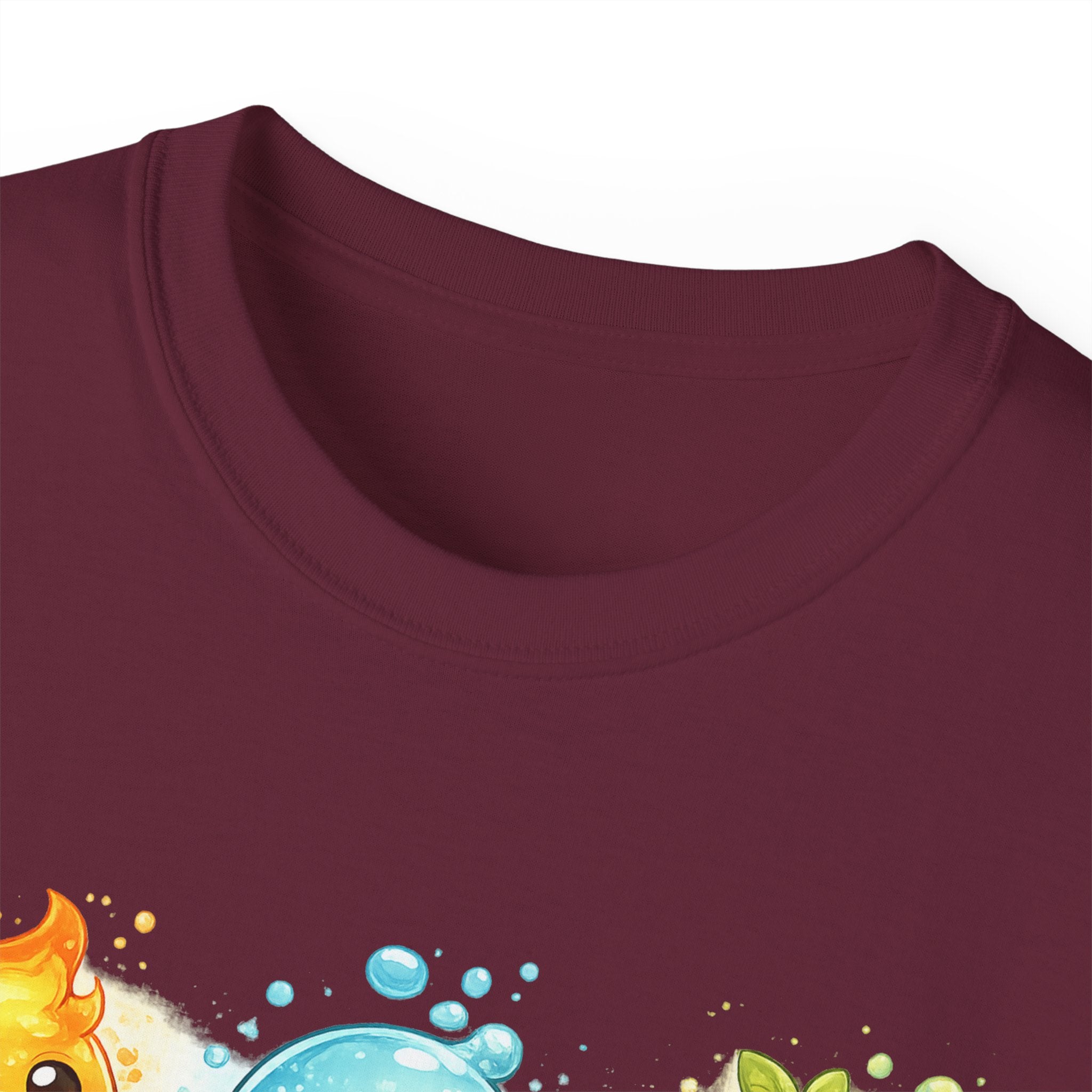 Cute Trio Slime Tee — Colorful Kawaii Slime Characters T-Shirt