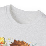 Cute Monkey on Bicycle T‑Shirt — "Oh My Love!" Graphic Tee