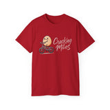 Cracking Miles Cycling T‑Shirt — Cute Egg Biker Tee