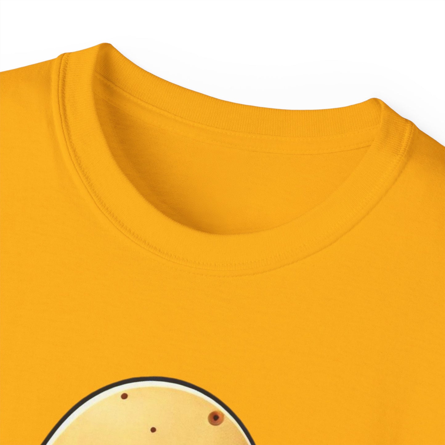 Potato Character T‑Shirt — Cute Kawaii 'Hello!' Tee