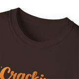 Cracking Miles Cute Bear on Bicycle T‑Shirt