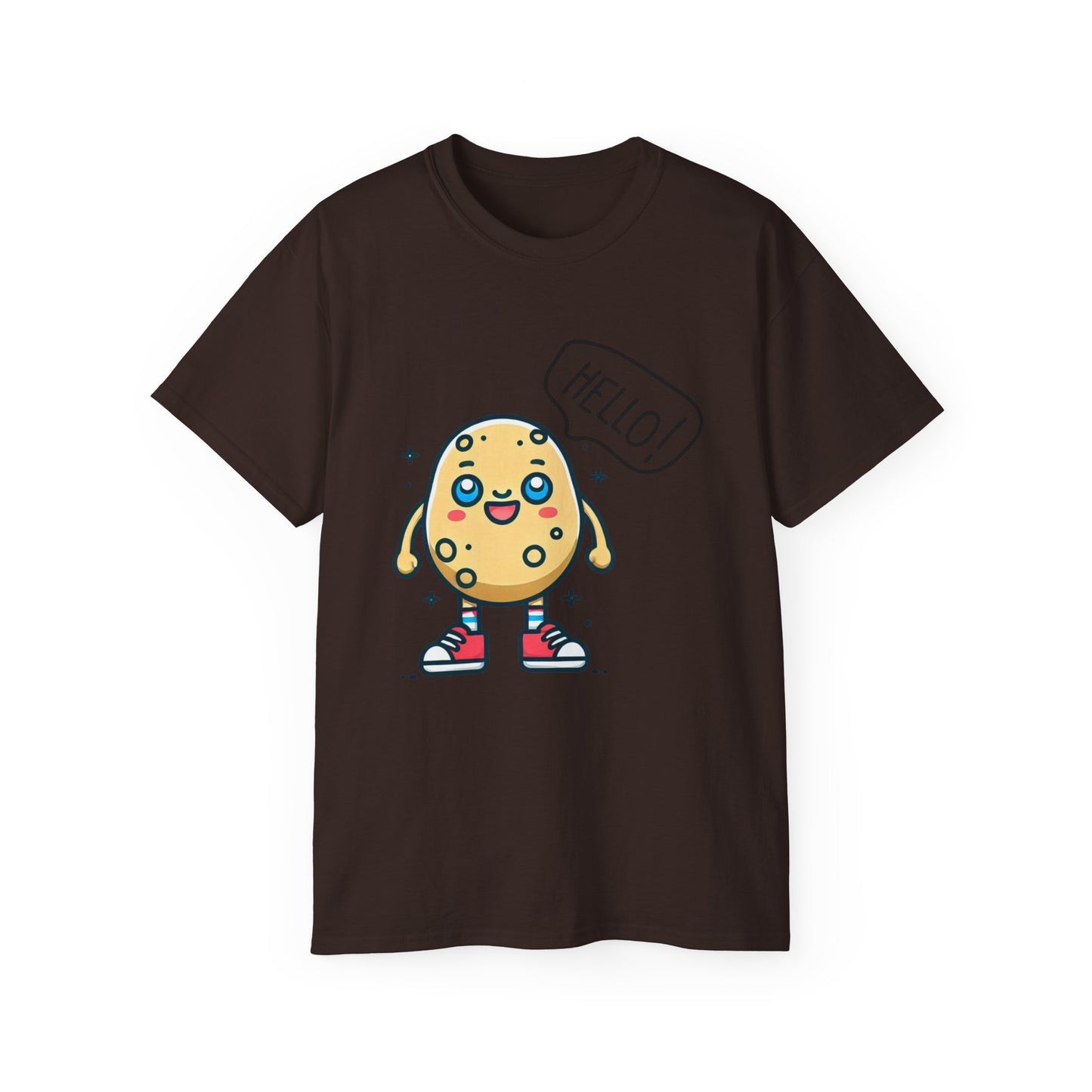 Hello Cookie Tee - Cute Cartoon Cookie Graphic T-Shirt