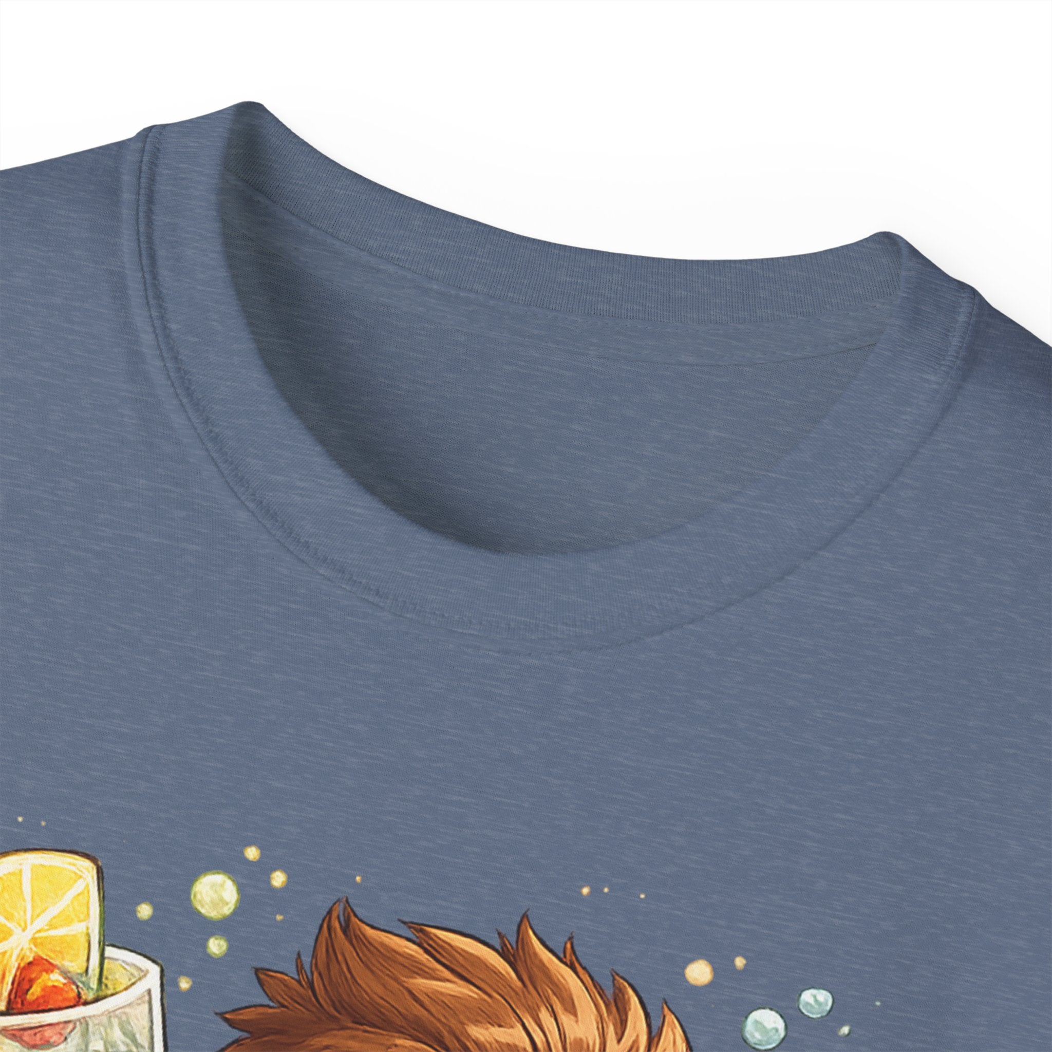 Cute Monkey on Bicycle T‑Shirt — "Oh My Love!" Graphic Tee