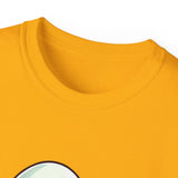 Eggs-cuse Me! Cute Egg Riding Bike T-Shirt — Funny Bicycle Cartoon Tee
