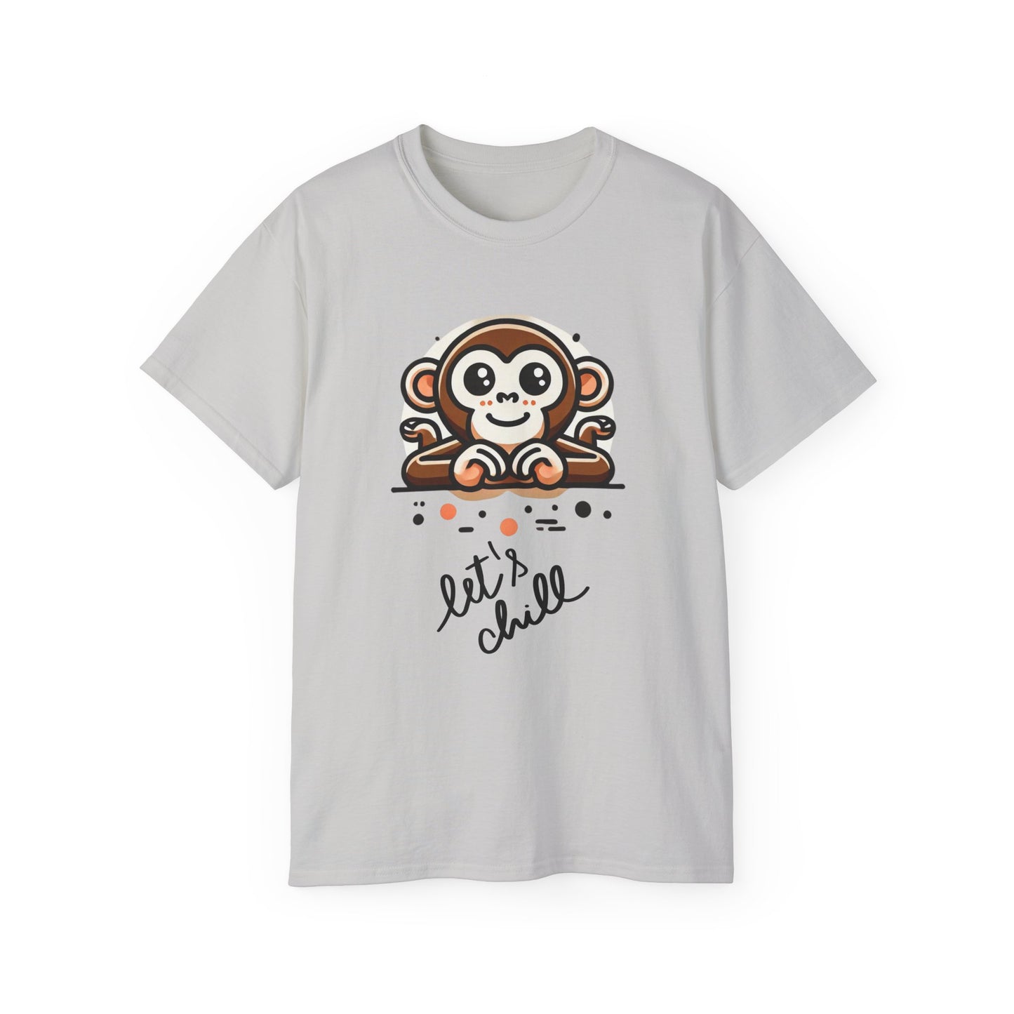 Let's Chill Monkey T-Shirt — Cute Relaxed Graphic Tee