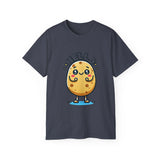 Hello Potato Cute Kawaii Tee — Funny Cartoon Veggie Shirt