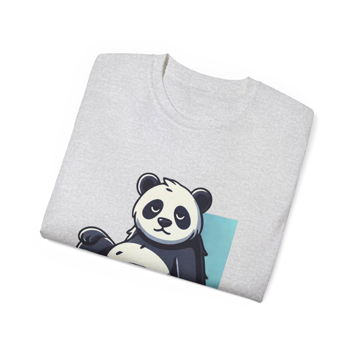 Energy Efficient Panda T-Shirt — "I'm Not Lazy, I'm Energy Efficient" Cute Graphic Tee