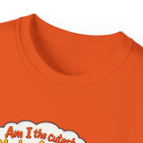T-Shirt — 'Am I the Cutest Monkey Around?' Cute Monkey & Teddy Graphic Tee
