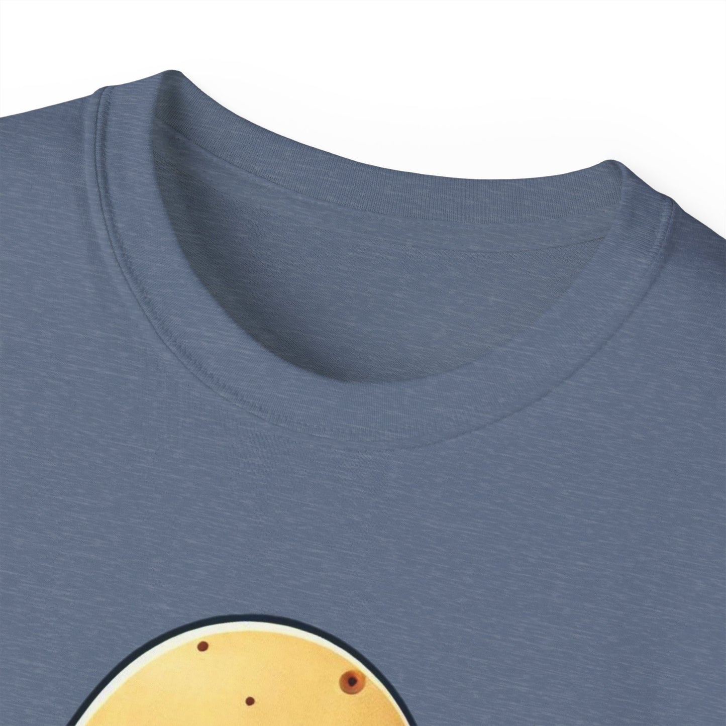 Potato Character T‑Shirt — Cute Kawaii 'Hello!' Tee