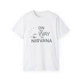 On My Way to Nirvana T-Shirt — Minimal Mountain Graphic Tee