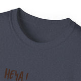 Pea Relaxing Tee — "Heya! It's A Long Time..." Funny Vegetable Graphic Shirt