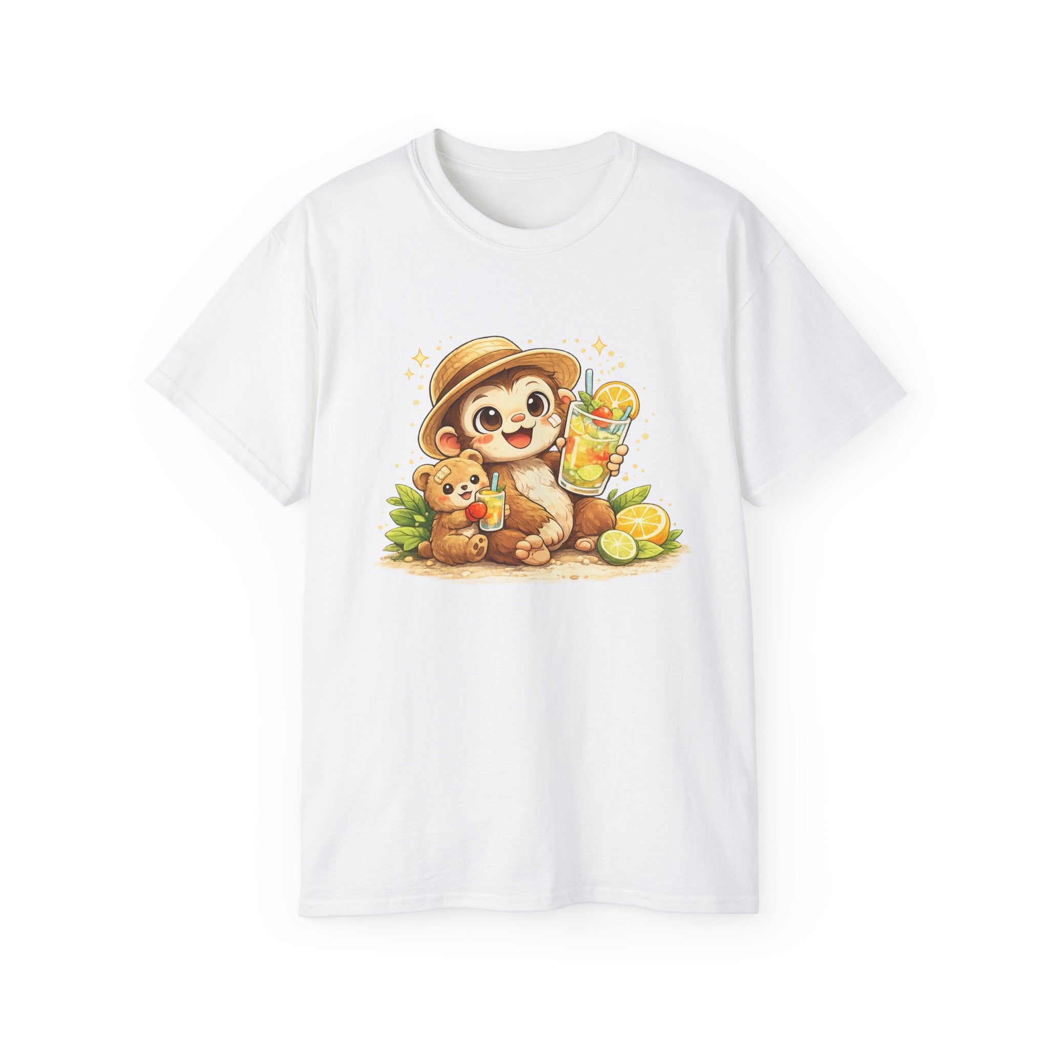 Cute Sloth with Lemonade T-Shirt