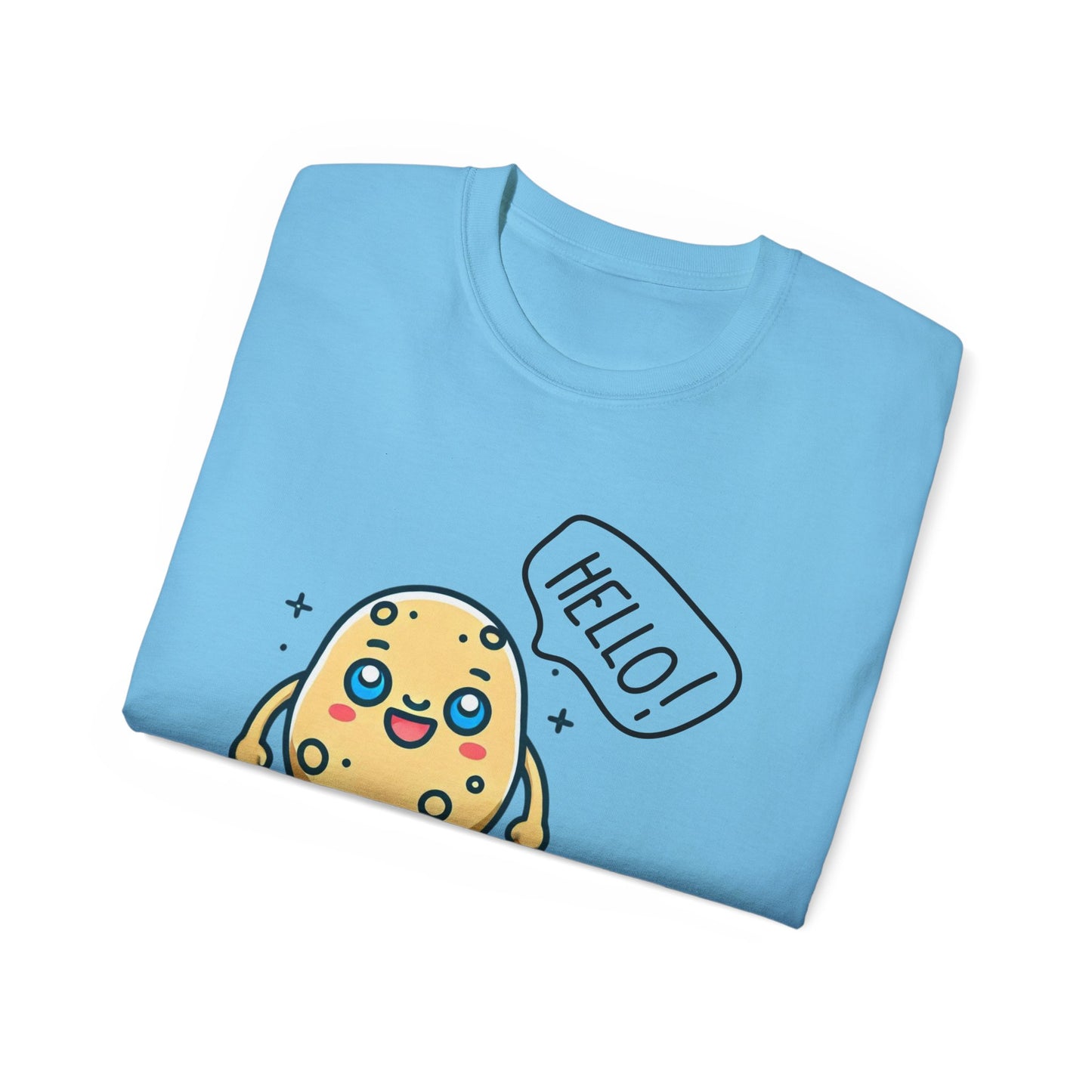Hello Cookie Tee - Cute Cartoon Cookie Graphic T-Shirt