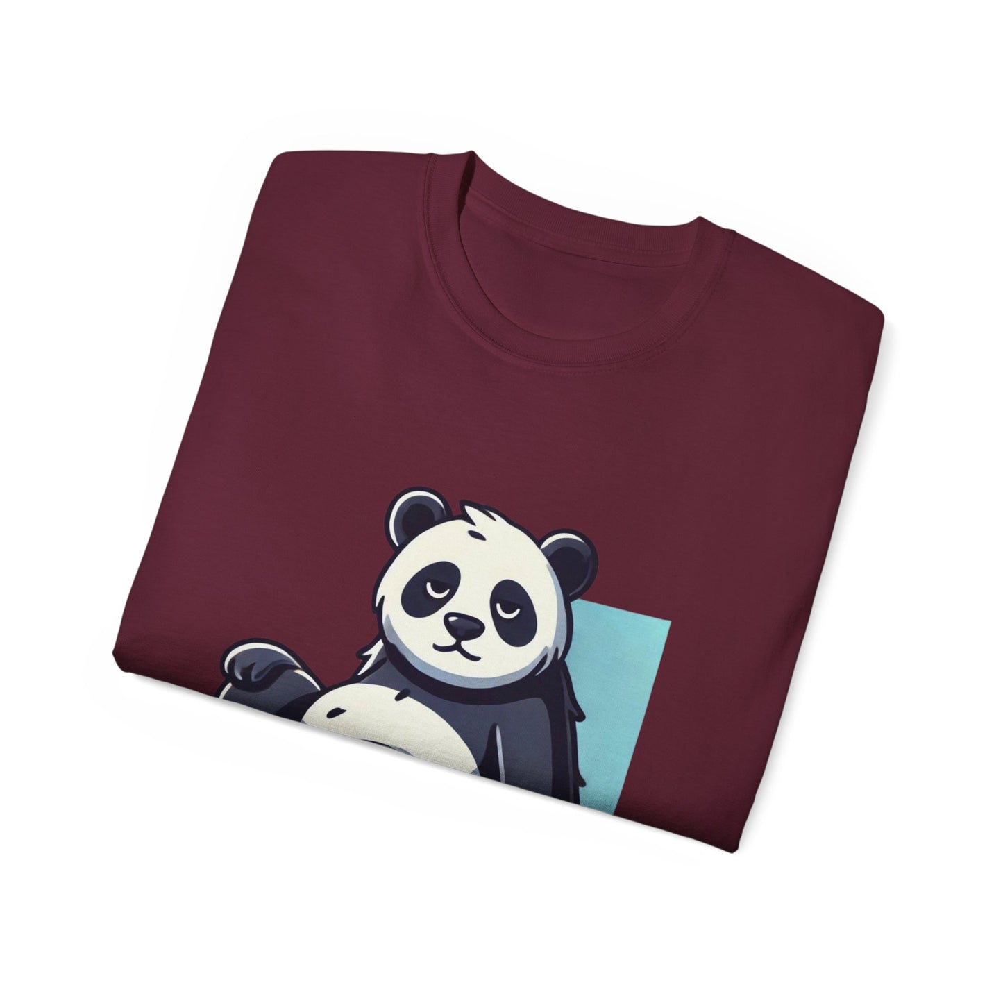 Energy Efficient Panda T-Shirt — "I'm Not Lazy, I'm Energy Efficient" Cute Graphic Tee
