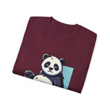 Energy Efficient Panda T-Shirt — "I'm Not Lazy, I'm Energy Efficient" Cute Graphic Tee