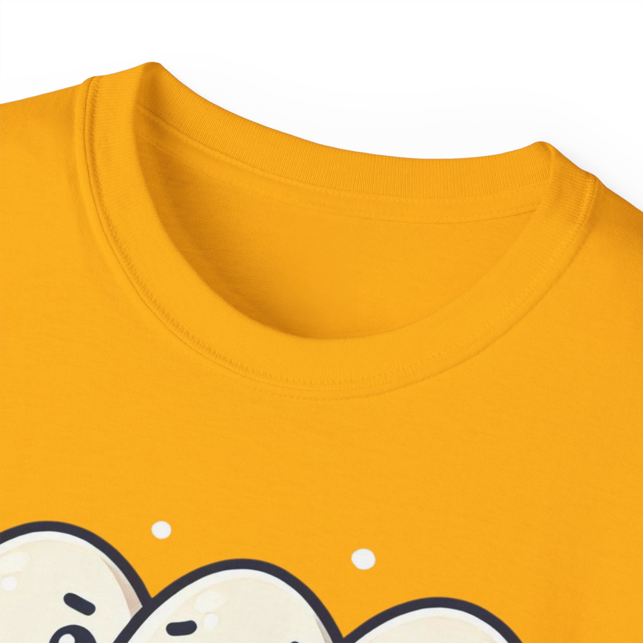 Cute Egg Friends T‑Shirt — "Good Vibes Only" Kawaii Tee