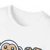 Enjoy Every Moment Tee — Cute Relaxing Monkey Graphic T-Shirt