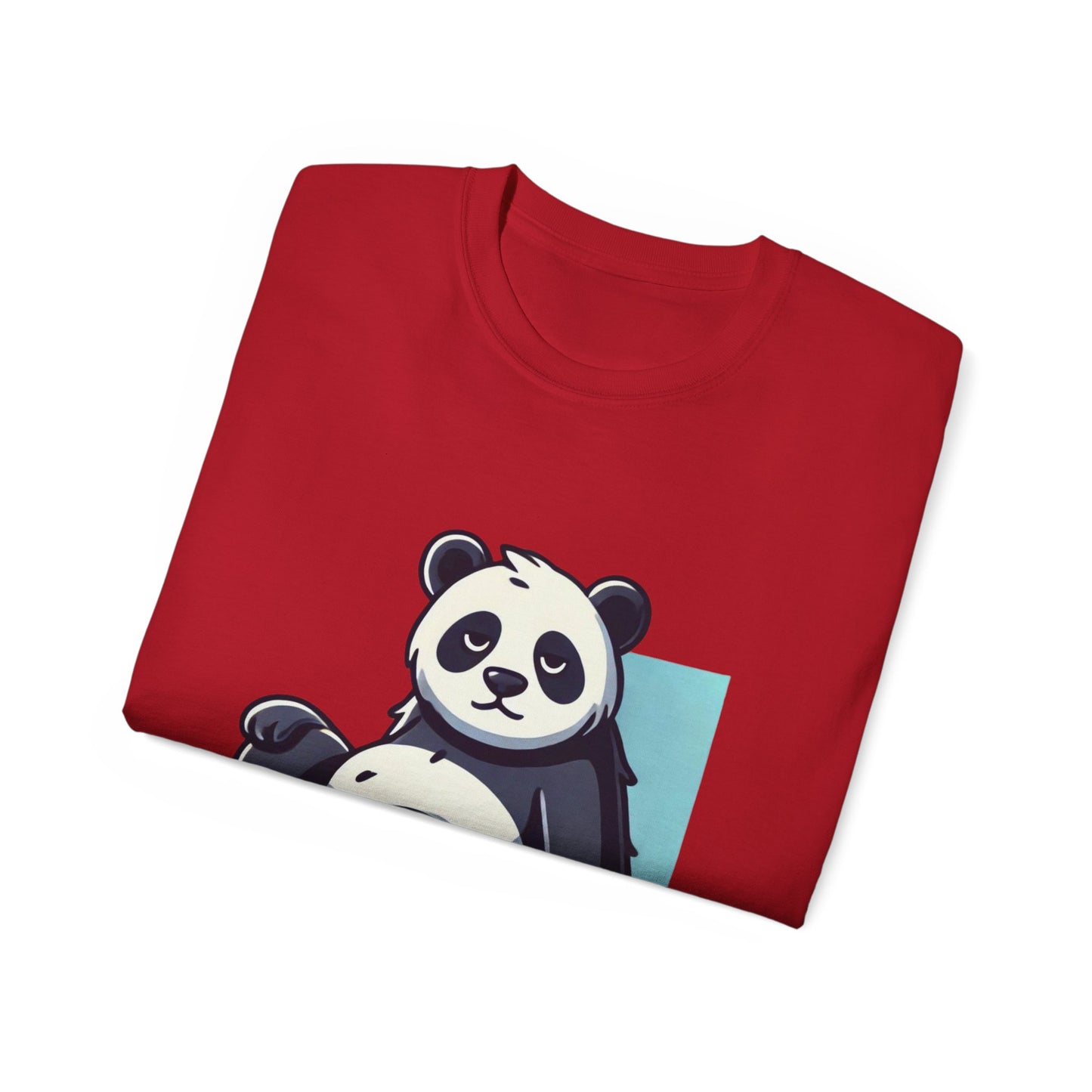 Energy Efficient Panda T-Shirt — "I'm Not Lazy, I'm Energy Efficient" Cute Graphic Tee