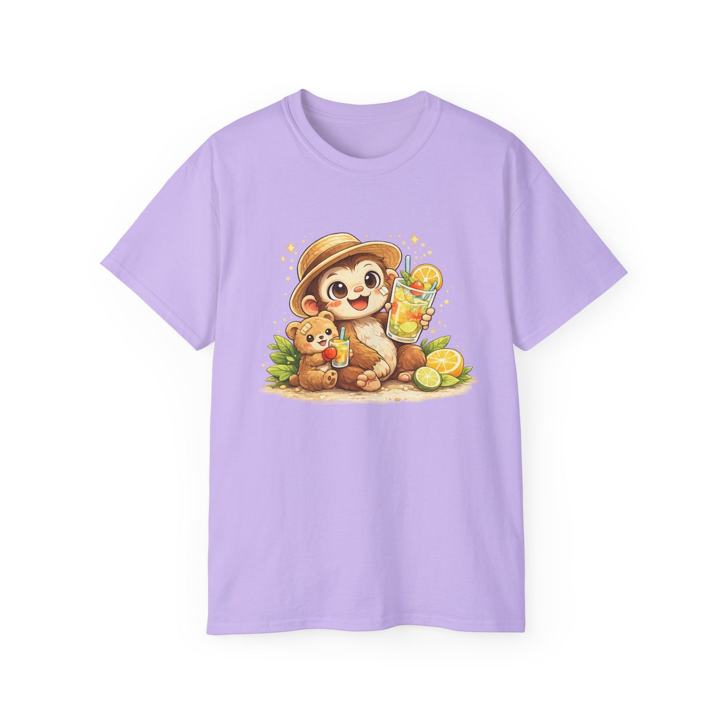 Cute Sloth with Lemonade T-Shirt
