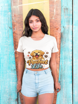 T-Shirt — "Pawfect Life" Golden Retriever Graphic Tee