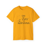 On My Way to Nirvana T-Shirt — Minimal Mountain Graphic Tee