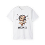 Meow It! Dancing Cat Headphones T-Shirt