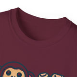 Enjoy Every Moment Tee — Cute Relaxing Monkey Graphic T-Shirt