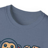 Enjoy Every Moment Tee — Cute Relaxing Monkey Graphic T-Shirt
