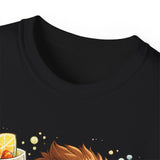 Cute Hedgehog Riding Bike T‑Shirt — Adorable Cartoon Animal Tee (With Teddy)