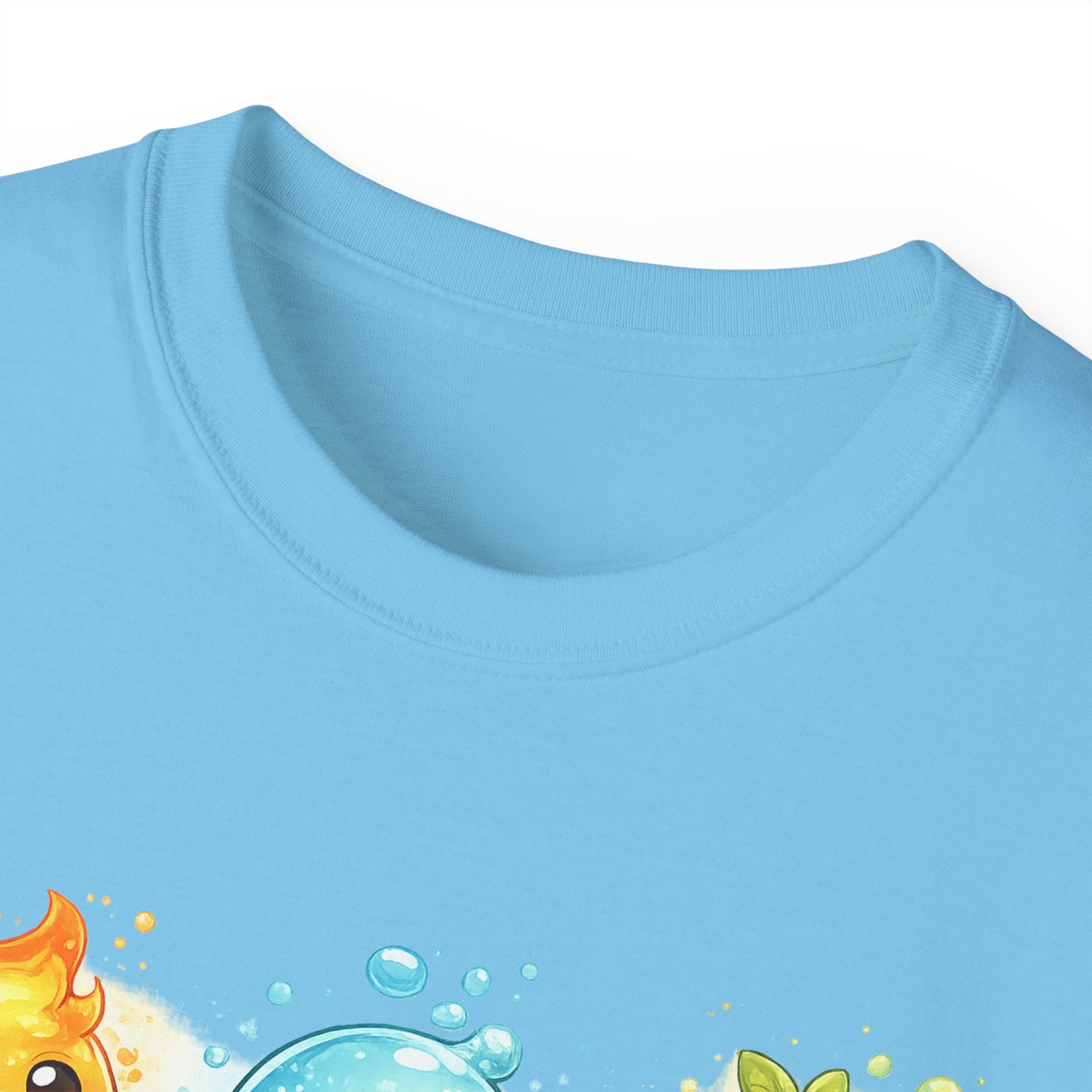 Cute Trio Slime Tee — Colorful Kawaii Slime Characters T-Shirt