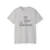 On My Way to Nirvana T-Shirt — Minimal Mountain Graphic Tee