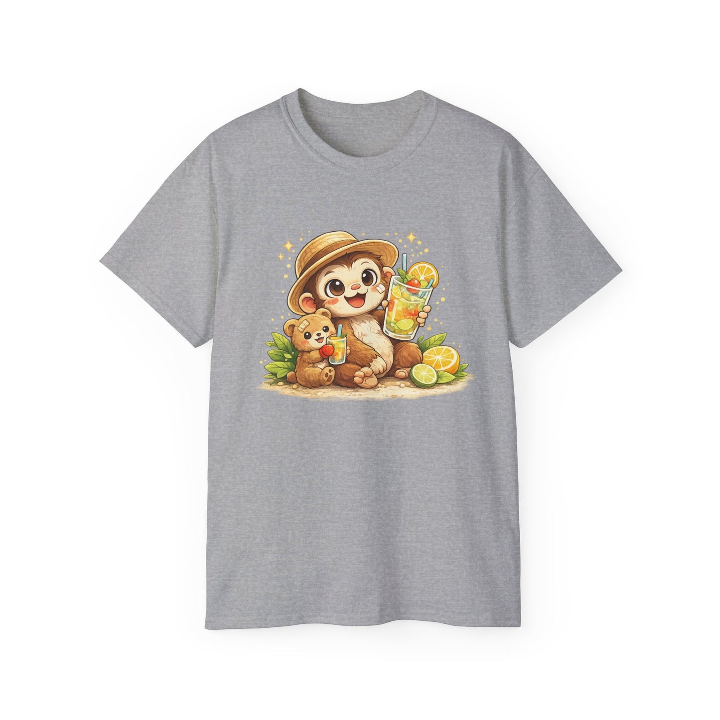 Cute Sloth with Lemonade T-Shirt