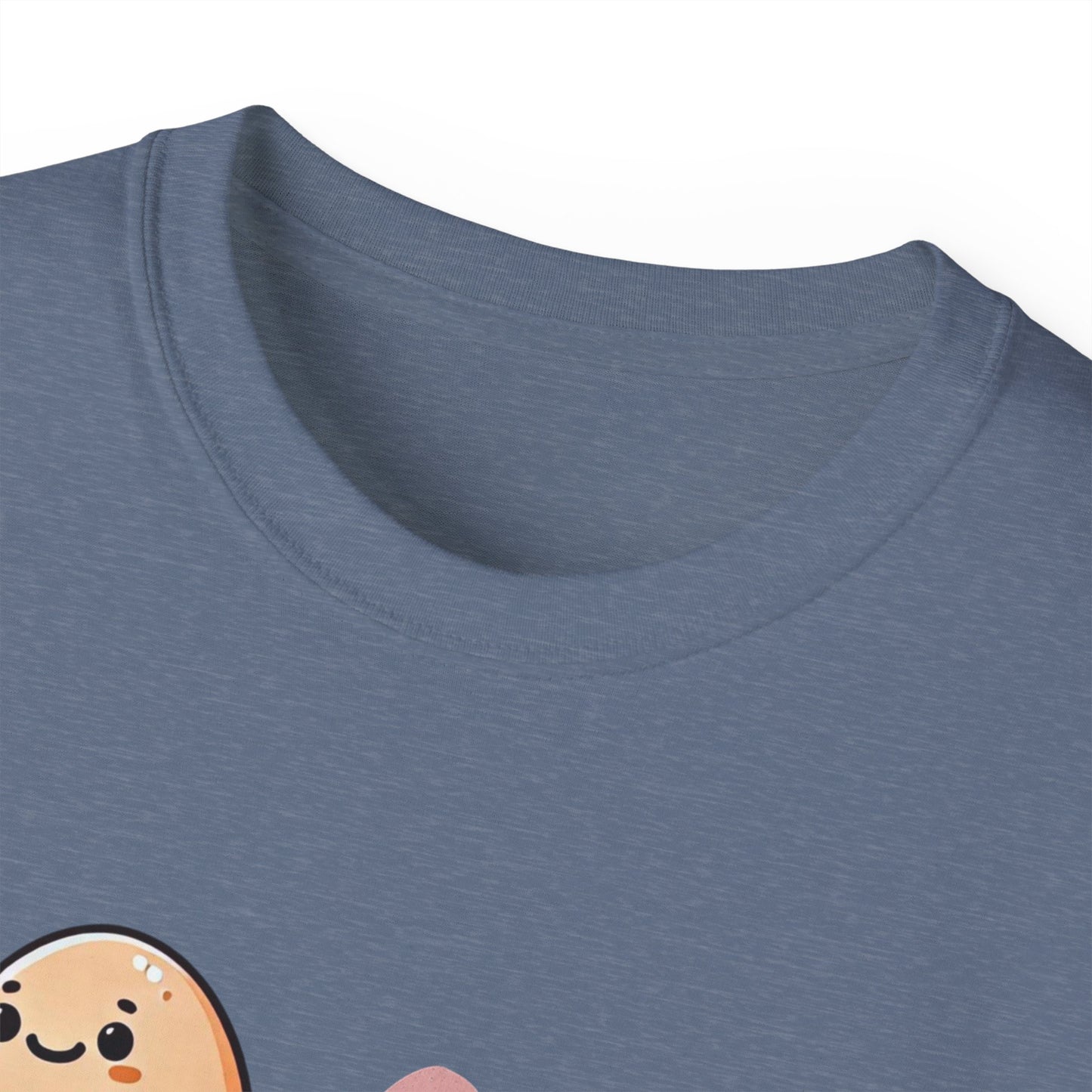 Cracking Miles Cycling T‑Shirt — Cute Egg Biker Tee