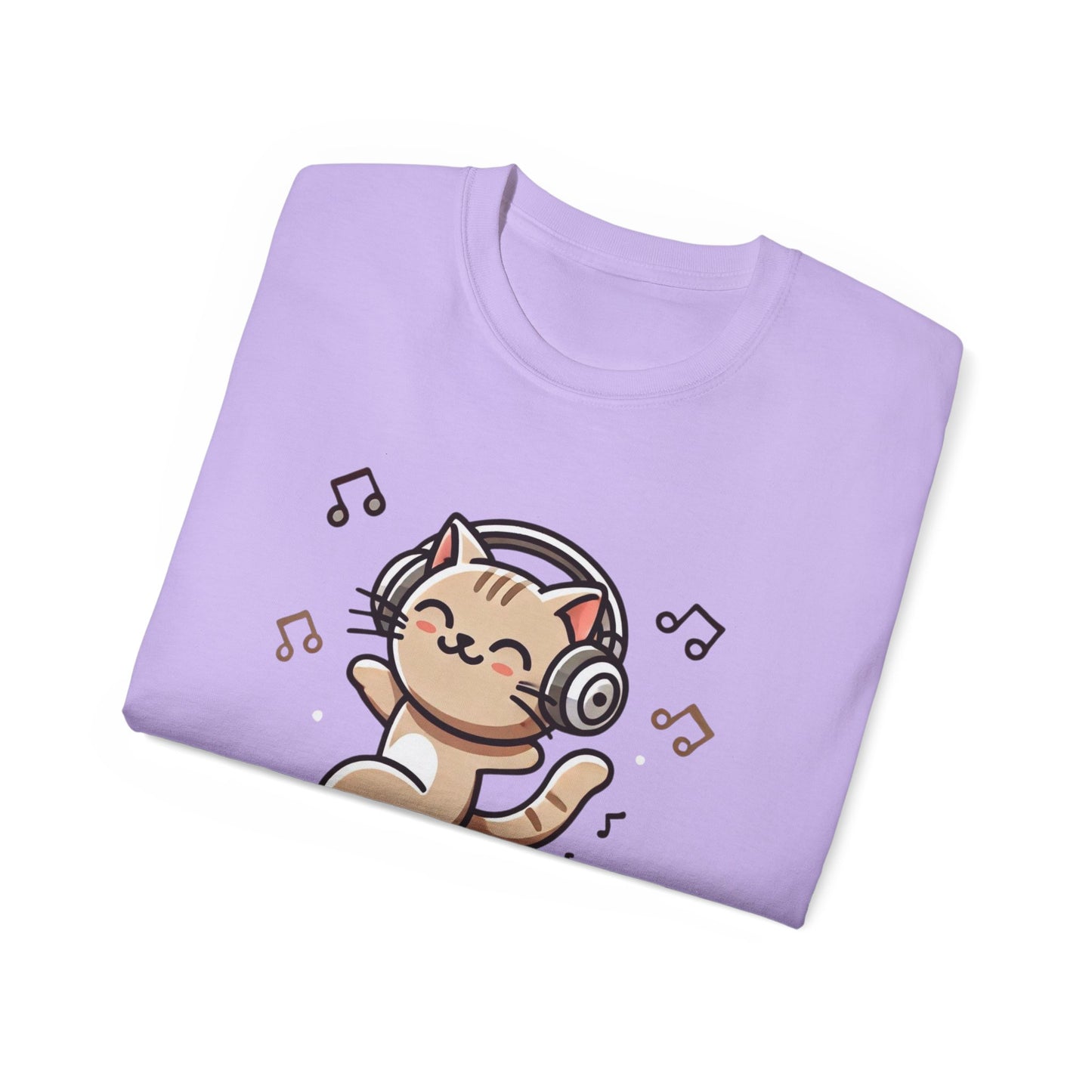 Meow It! Dancing Cat Headphones T-Shirt