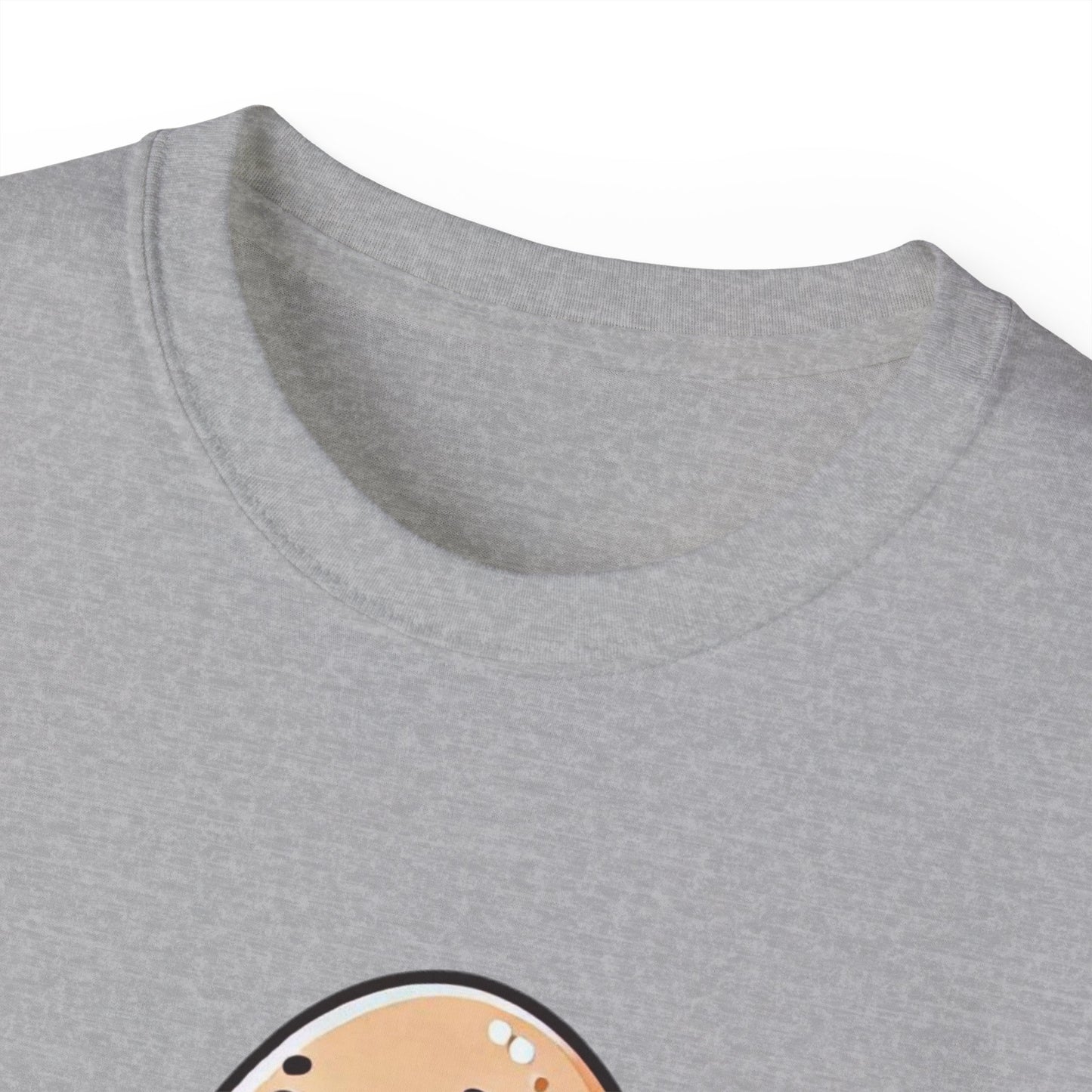 Cute Egg on Bike T-Shirt — “Eggs-tra Ordinary” Funny Cycling Tee
