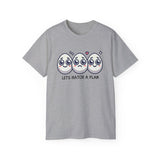 Let's Hatch a Plan Tee — Cute Egg Trio Graphic T-Shirt