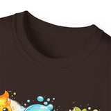 Cute Trio Slime Tee — Colorful Kawaii Slime Characters T-Shirt